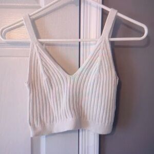 White Women’s Crop Top